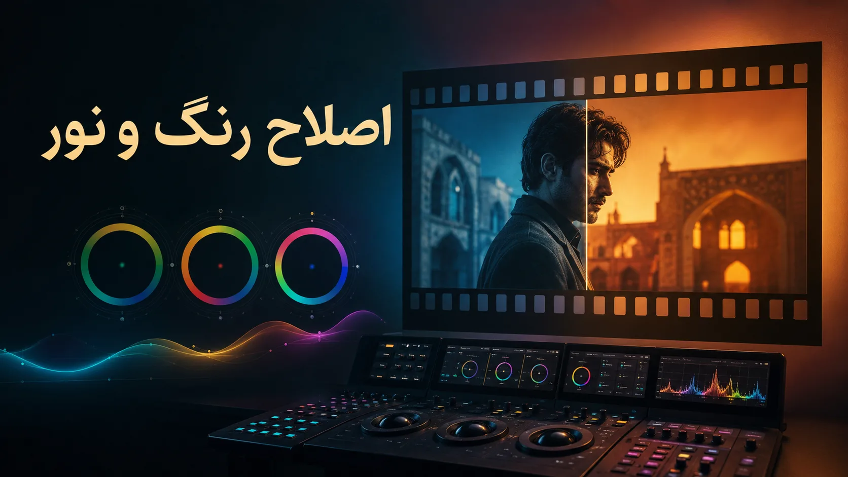 نورپردازی سینمایی با تجهیزات کم؛ راهنمای عملی فیلم‌برداری