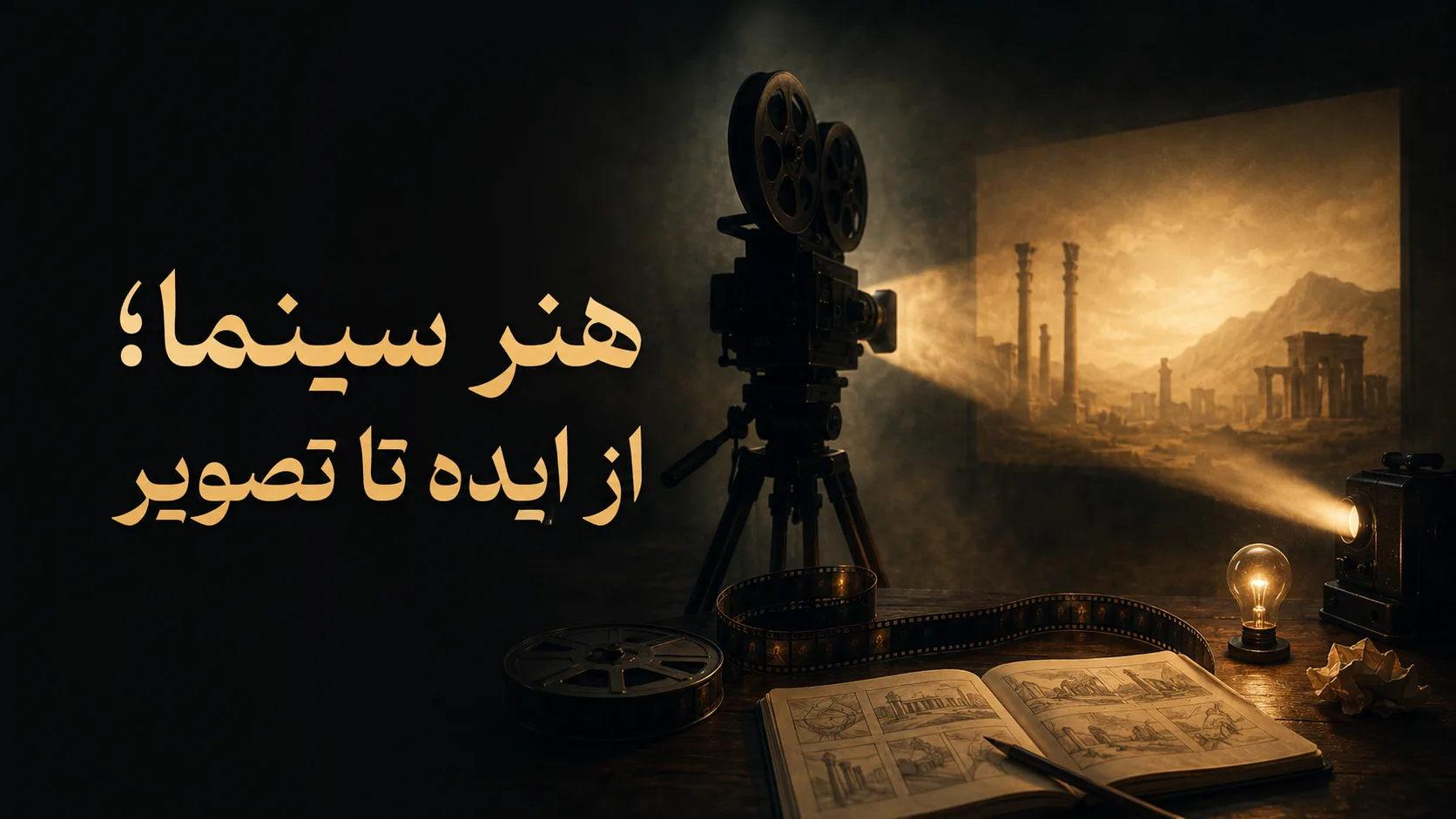 زبان بصری در سینما چیست؟ راهنمای قاب، حرکت و میزانسن